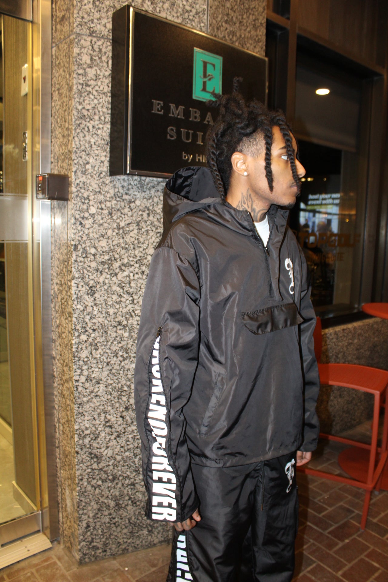 Blackout Windbreaker