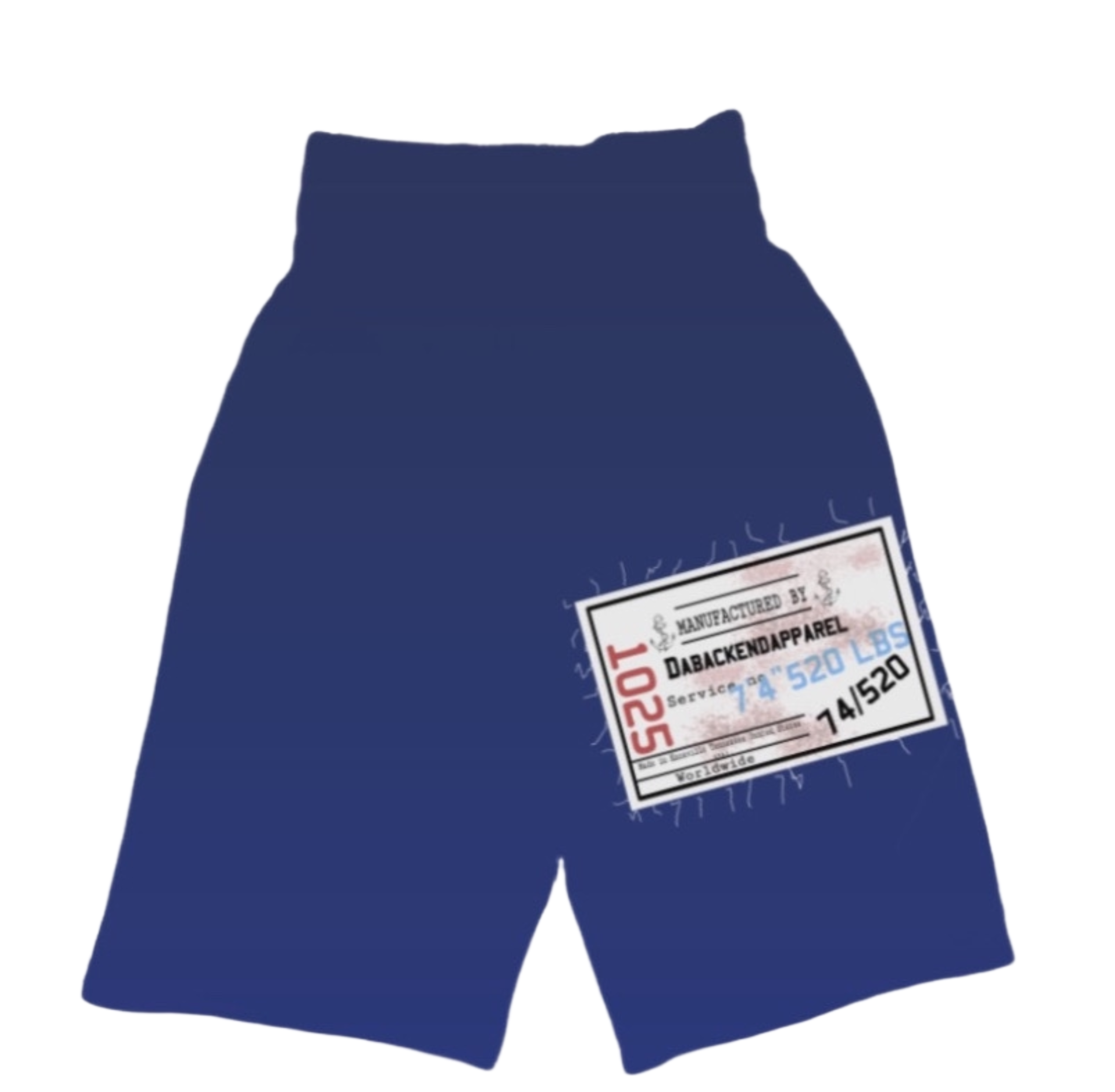 Manu uniform shorts (navy blue)