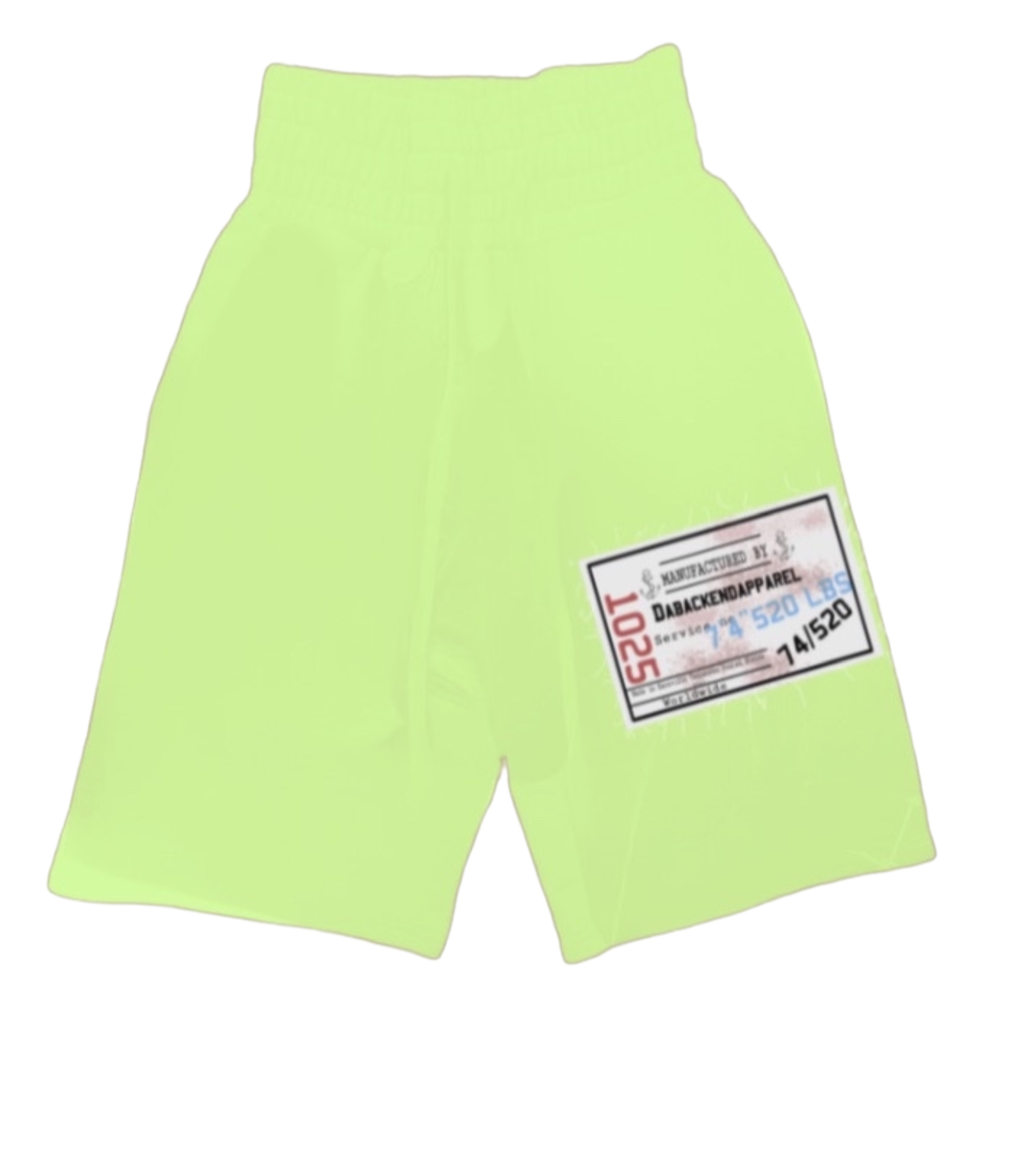 Manu uniform shorts (lime green)