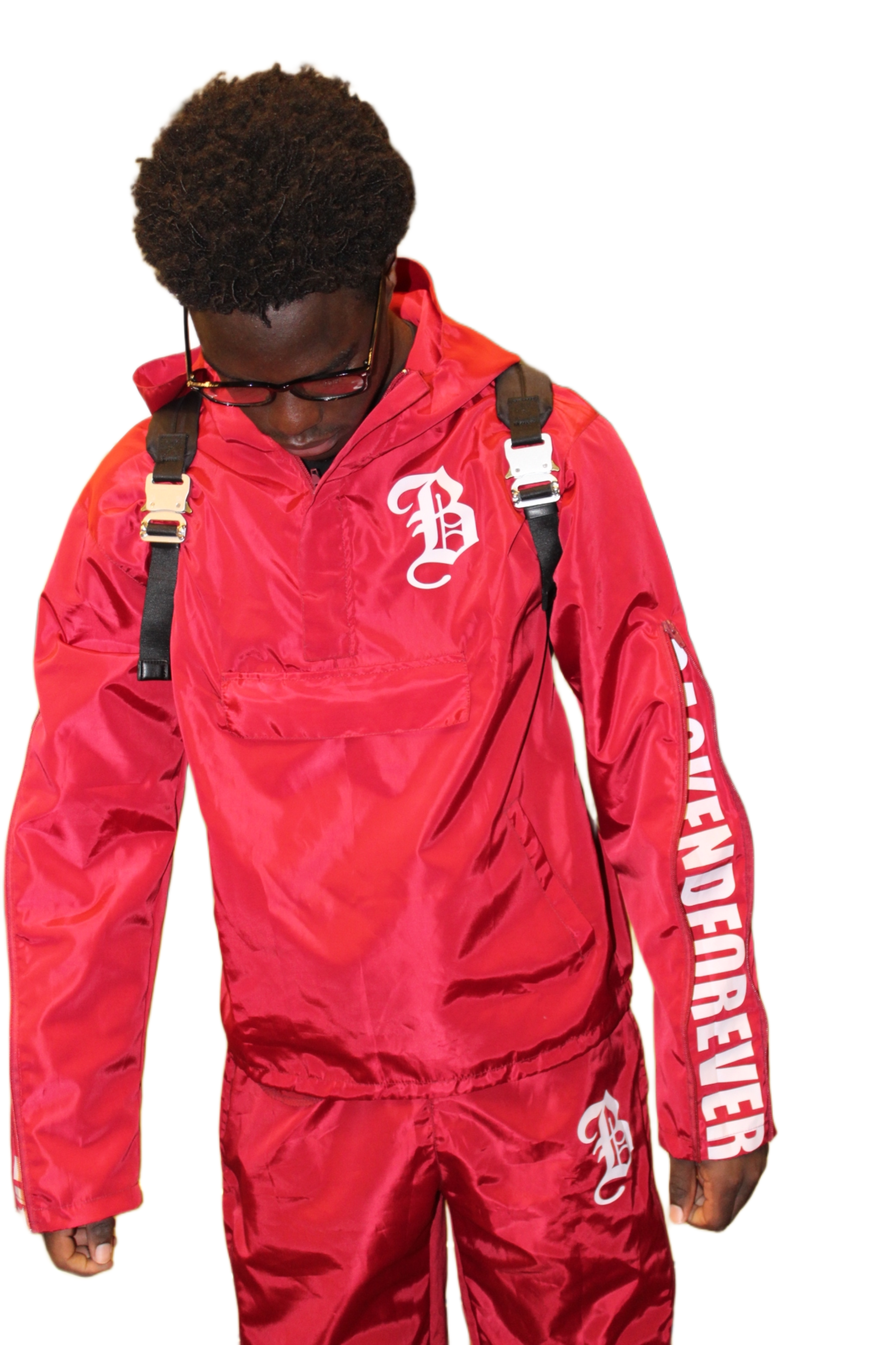 Red wine Windbreaker