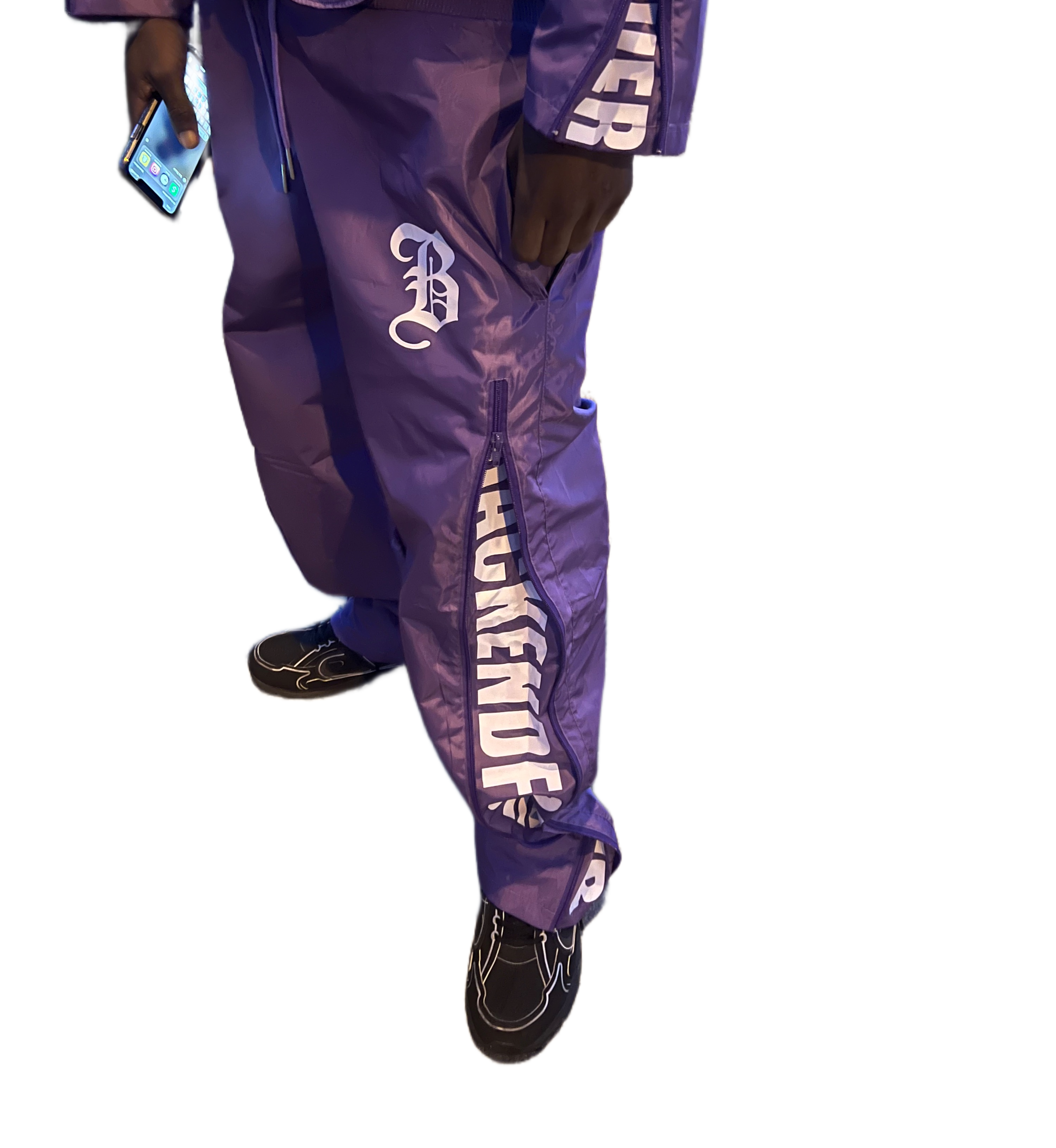 Purple rain Winbreaker pants