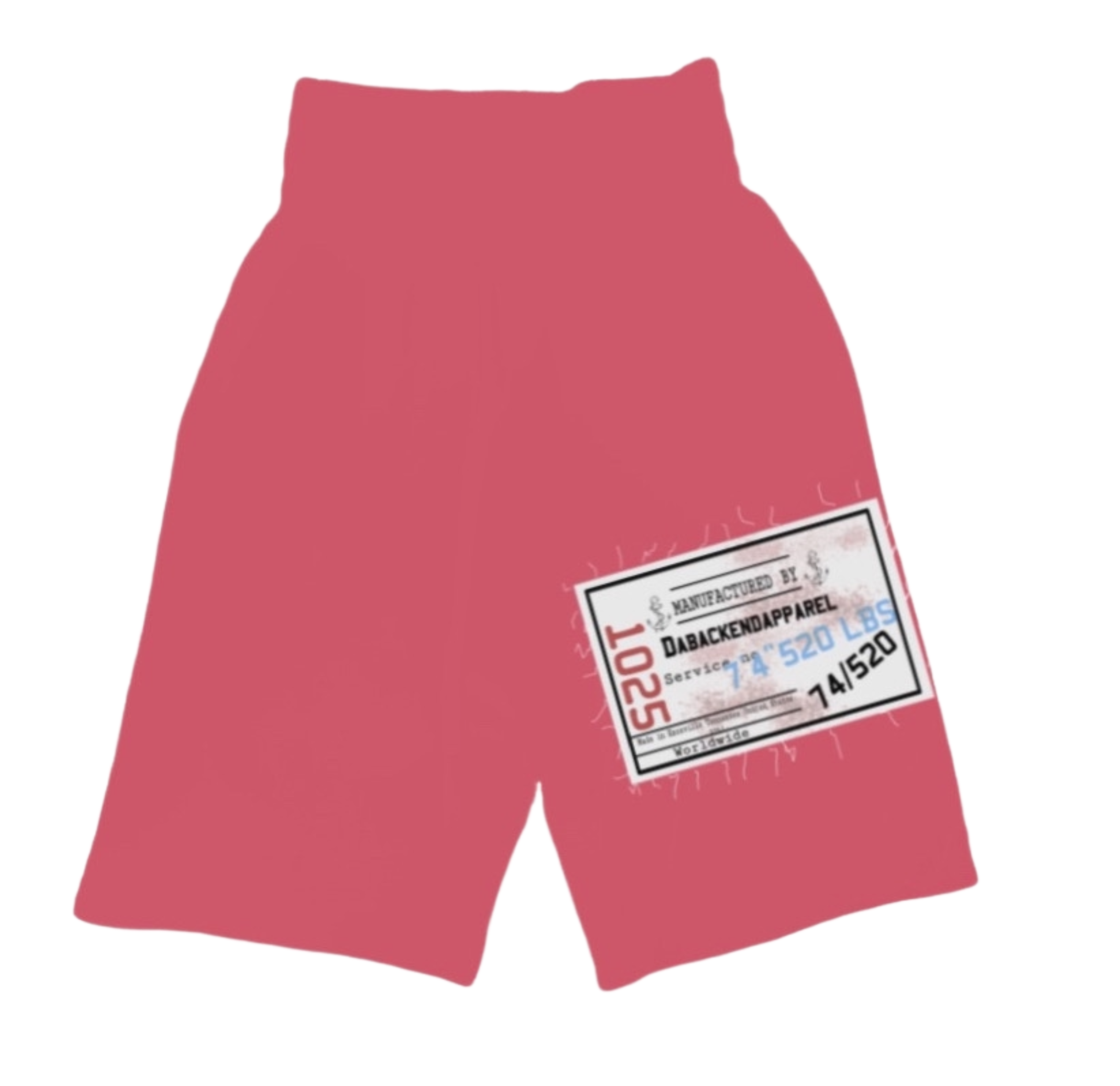 Manu uniform shorts (Red)